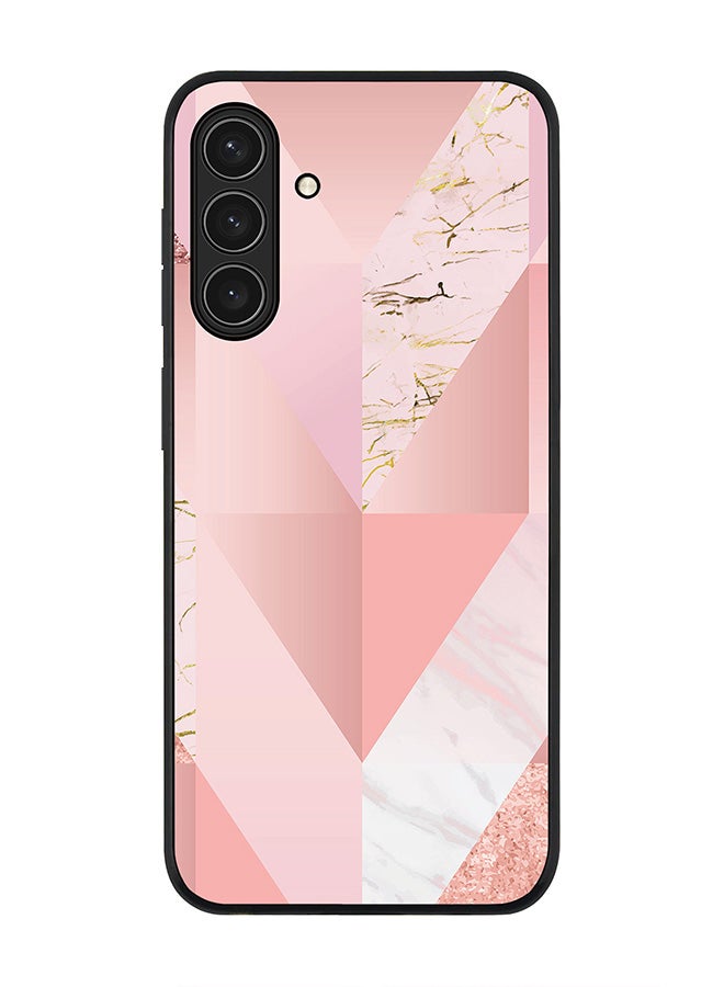 Stylizedd For Samsung Galaxy A17 / A17 4G Case,Slim fit Camera Protection, Shockproof Thin Phone cover  - Marble Pink Vintage