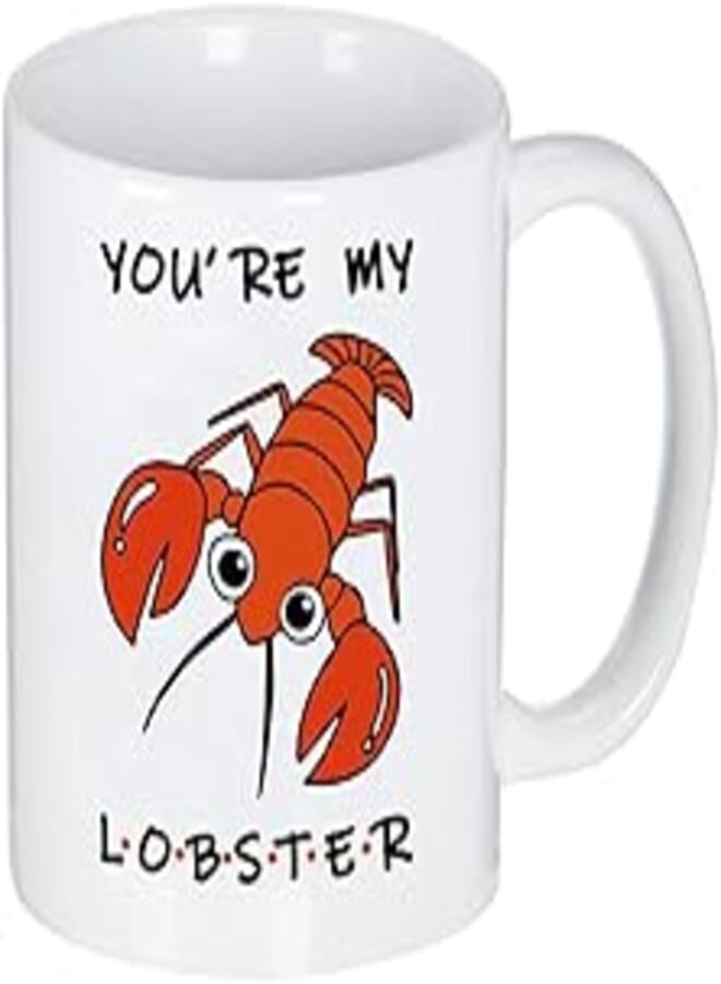 You Are My Lobster Coffee Mug Tea Cup Birthday Valentine's Day Gifts for Her Him Wife Husband Girlfriend Boyfriend Men Women (Lobster)
