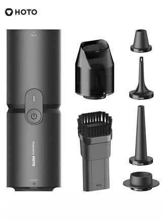 Handheld Cordless Vacuum Cleaner | 4-in-1 Air Duster & Blower – 15000Pa Powerful Suction | USB-C Rechargeable | High-Speed 500L/min Airflow  Compact & Lightweight, for Desk, Computer, Keyboard Cleaning, Inflating & Vacuum Sealing – Black - pzsku/ZCCC1B3284A26E8ABFE82Z/45/1748002790/9725d96d-911d-4dc9-8ff8-c45e40d15f57
