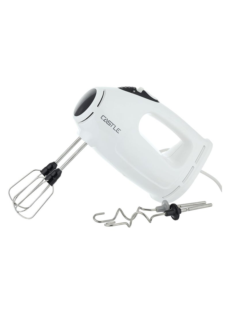 كاسل مضرب يدوي كاسيل، بقوة 425 وات، ابيض - HM1000