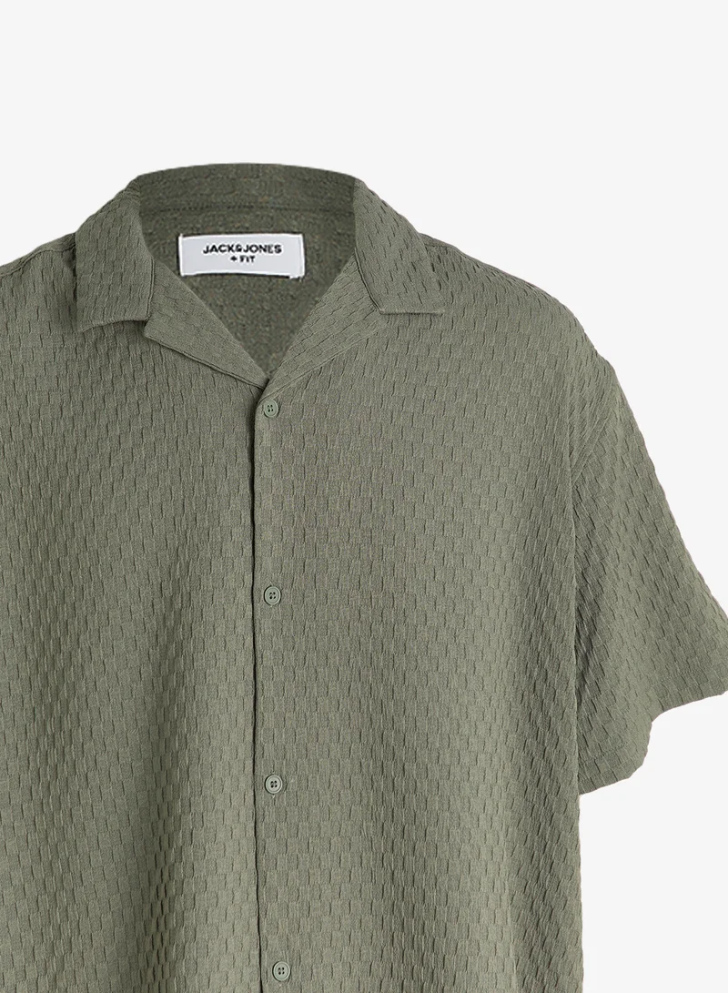 JACK & JONES  Plus Size Short sleeve Regular fit shirt for Men | Best Price UAE
