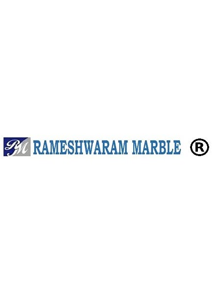 R&M - RM Round Stone Tea Light Candle Holder with Base Festive Special, with Free One Candle Rameshwaram Marble - Image 1