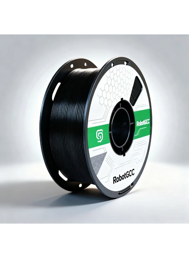 وبوت جي سي سي خيط طباعة ثلاثية الأبعاد PLA ECO أسود 1.75 مم | مادة PLA سهلة الطباعة، تدفق مستقر، معدل نجاح مرتفع، تشوه منخفض، خيط FDM للمبتدئين والاستخدام اليومي - Image 1