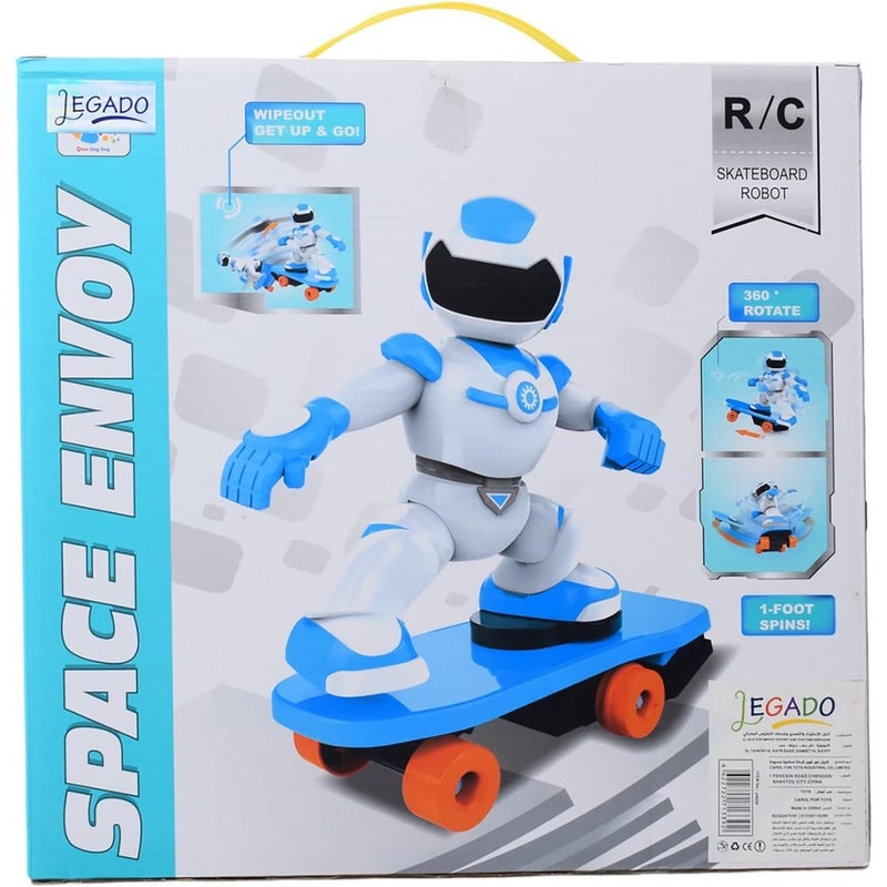 Space Envoy Skateboard Robot with Remote Control - 2400B - Image 1