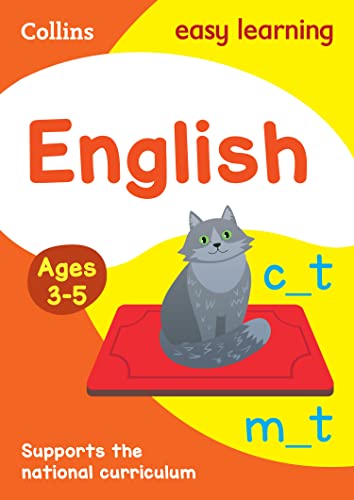 English Ages 35 Ideal For Home Learning Collins Easy Learning Preschool