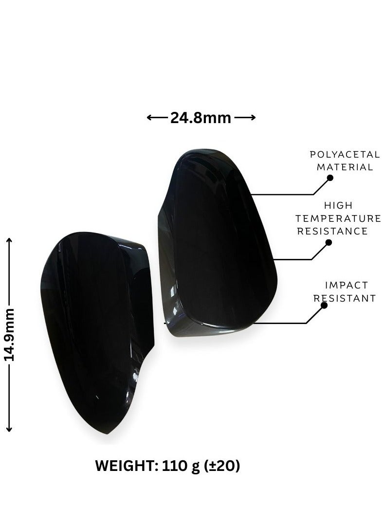 SNH Side Mirror Cover, OEM no. 87915-02360-CO, For Toyota Corolla (2015-2016) - Image 1