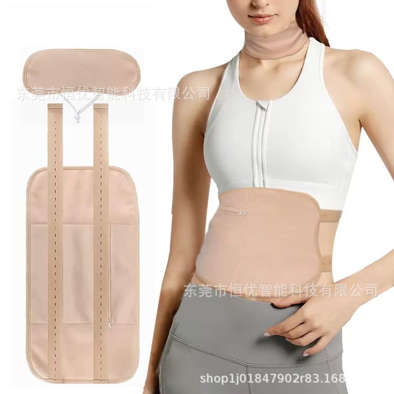 Castor Oil Pack Repeatable Soft Leak-Proof Oil Care Essential Oil Accessory Bag Belt Guard - Image 2
