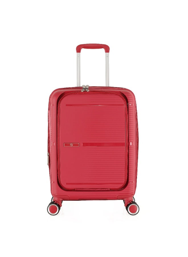 H.T Luggage Bag, Hard Case Polypropylene (PP) Material, 8x360 Degree Rotation Spinner Wheels, Matching Color Suitcases, Expandable Trolley Bag, Telescopic Handle, TSA Lock - Image 1
