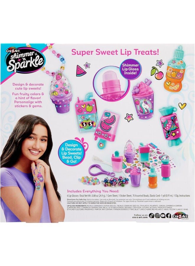 Shimmer 'n Sparkle Sparkling Gem Lip Treats Jewelry Making Kit