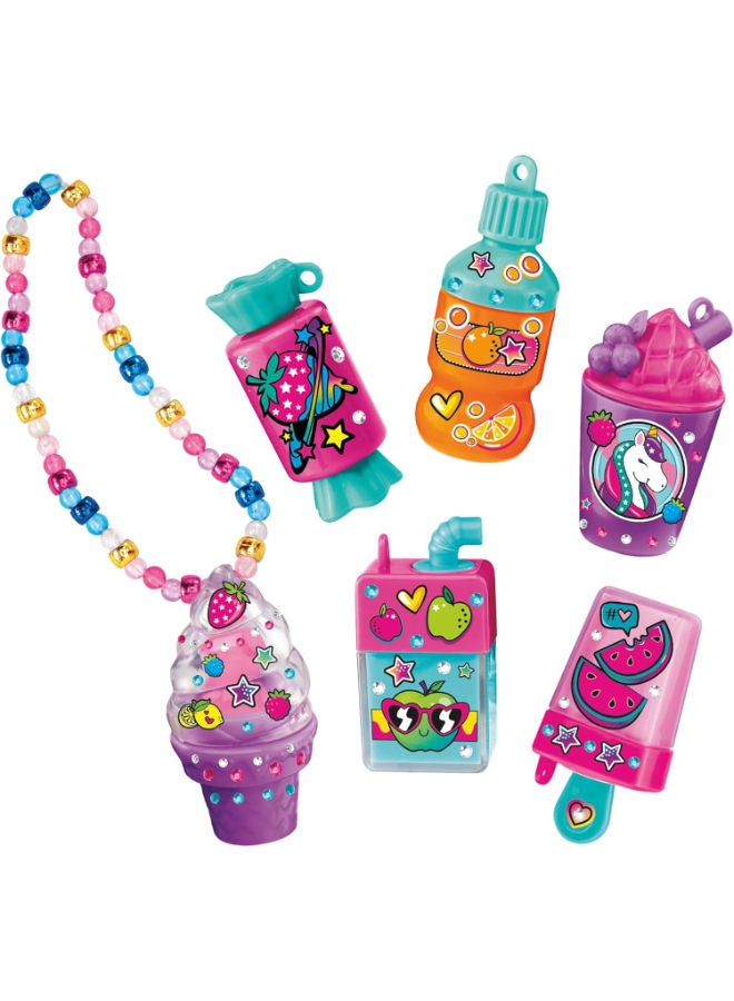 Shimmer 'n Sparkle Sparkling Gem Lip Treats Jewelry Making Kit