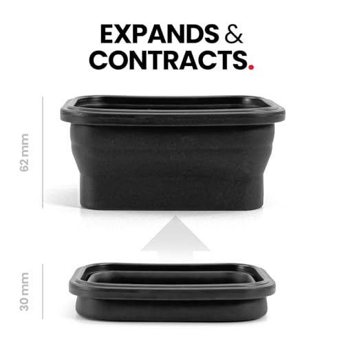 SHOEGR Collapsible Bowl for Shoe & Sneaker Cleaning | Lightweight, Travel-Friendly Cleaning | Durable Non-Breakable Foldable Bowls for Sneaker Care Kits - Image 2