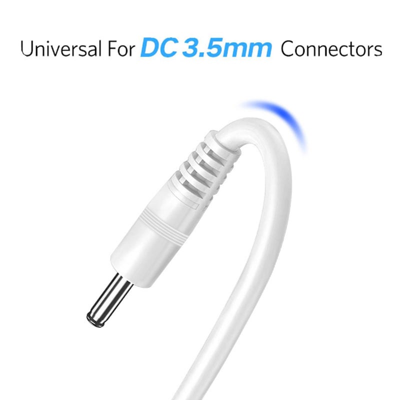 USB Power Cable 80cm DC 3.5mm 1.35mm Plug for Routers Small Electronics Safe Voltage - Image 5