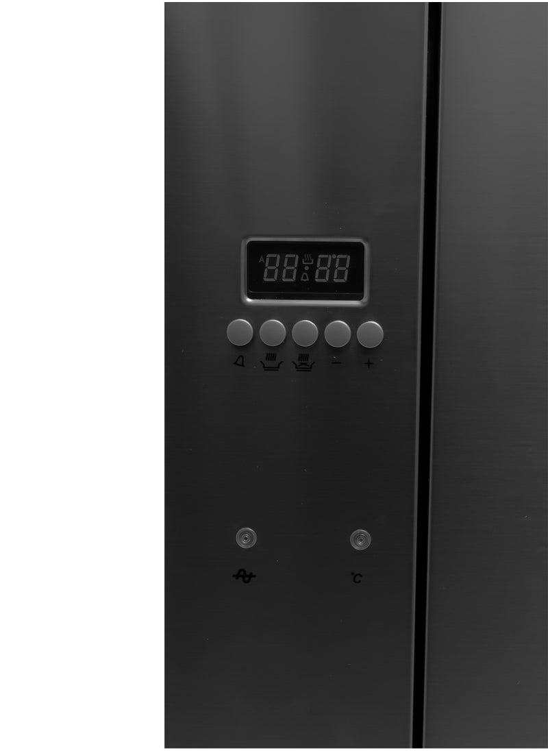 ALGOR Algor Electric Built-in Oven, 9 Functions, 90 Cm, 110 L, Interior Lighting, Timer, Italy, Steel - AL-OD99EX  - Image 3