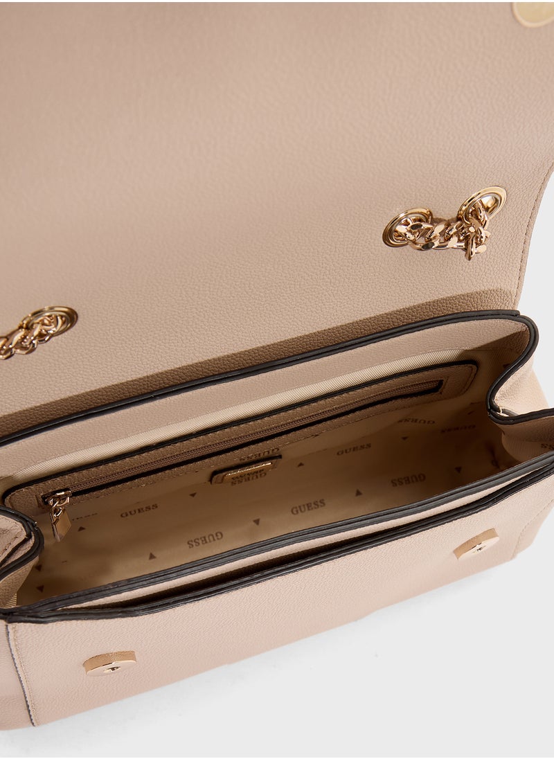 GUESS Eco Ali Convertible Crossbody Flap  - Image 5
