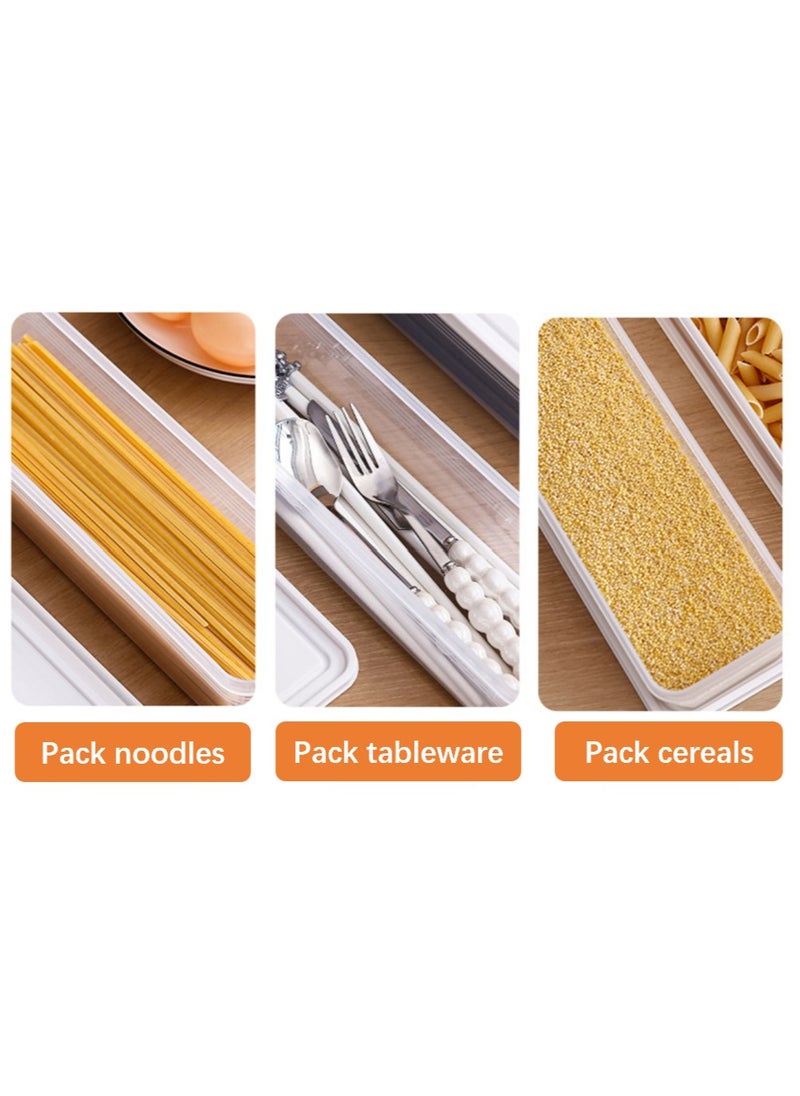 Generic - Good Quality Long Rectangular Food Storage Container Set! 3 Piece/Set! - Image 1