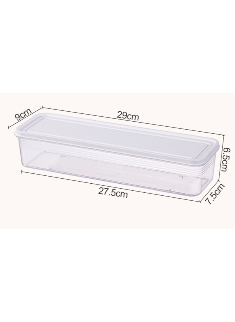 Generic - Good Quality Long Rectangular Food Storage Container Set! 3 Piece/Set! - Image 1