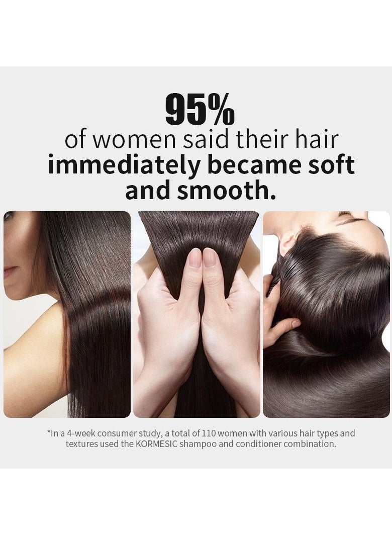 Kormesic زيت الخروع الأسود وشامبو الكيراتين-شامبو تطهير عميق 200 مل - Image 4