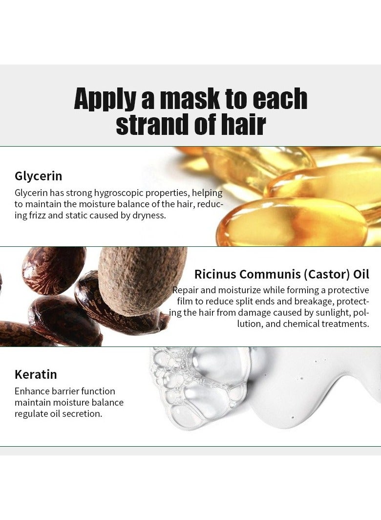 Kormesic زيت الخروع الأسود وشامبو الكيراتين-شامبو تطهير عميق 200 مل - Image 3