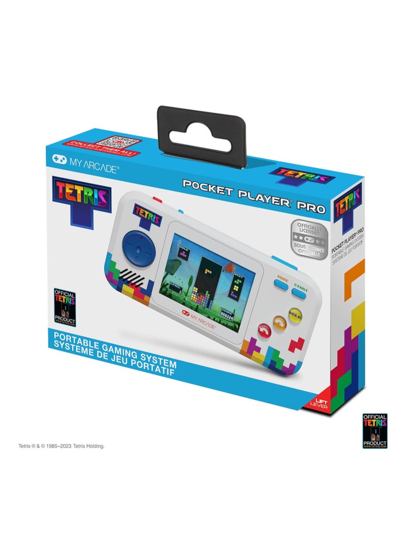 My Arcade Tetris Pocket Player Pro: Portable Game System, 2.75 Full Color Display - Image 1