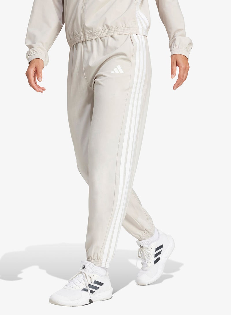 اديداس بنطلون رياضي أساسي بنسيج مخطط بثلاث خطوط - Image 1