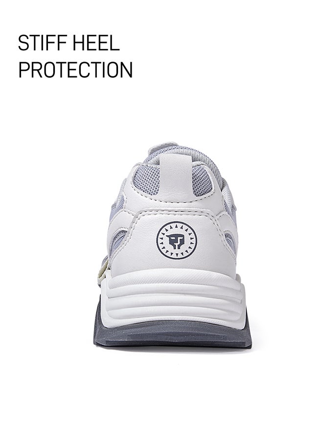 تارانيس حذاء تارانيس للأطفال رمادي - حذاء رياضي أنيق للأطفال الصغار رمادي - حذاء رياضي أبيض للأطفال - Image 4