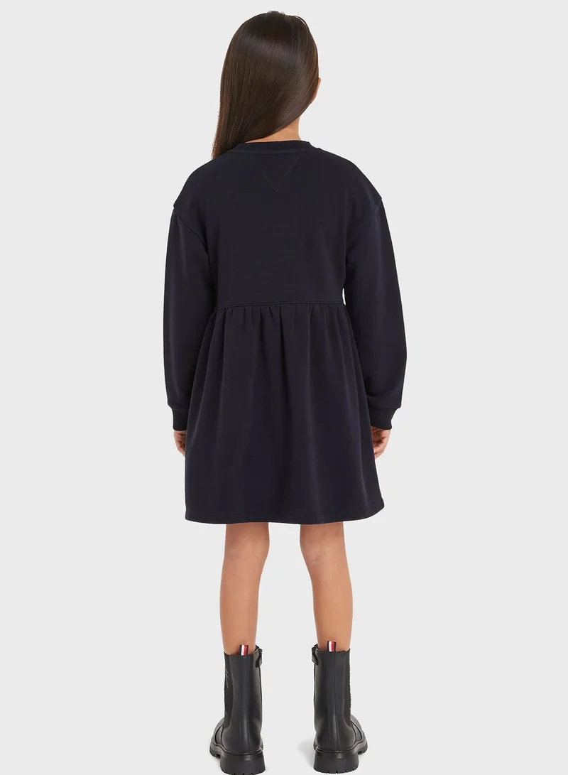 TOMMY HILFIGER Navy Babydoll Dress