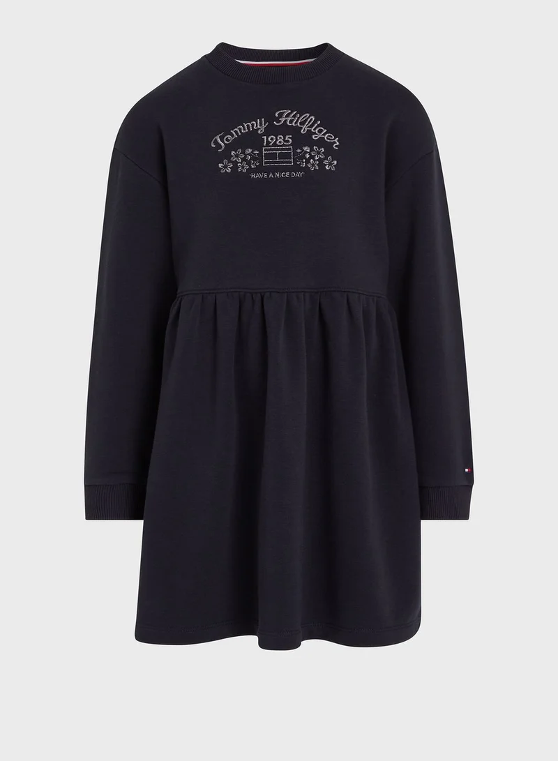 TOMMY HILFIGER Navy Babydoll Dress