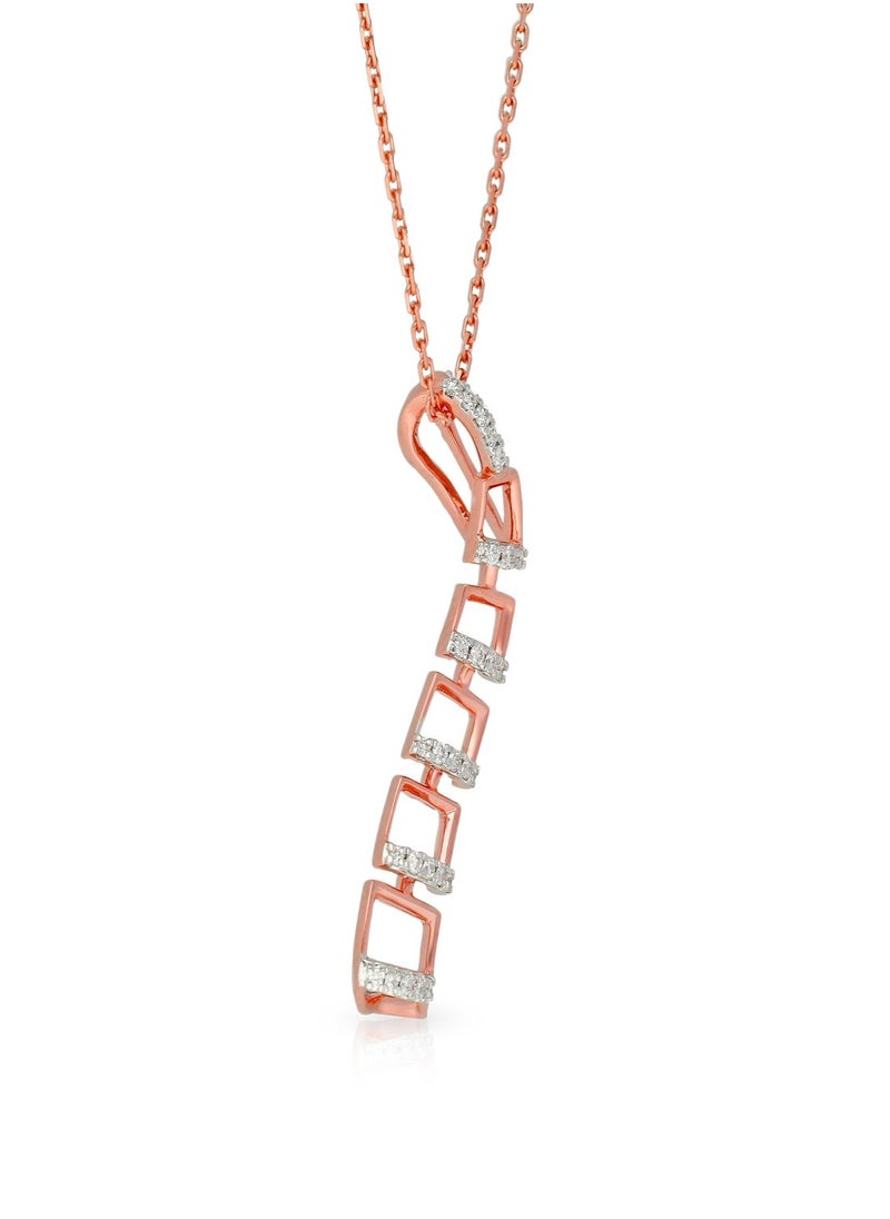Malabar Gold and Diamonds 18k 750 Purity Mine Diamond Pendant MZOZOU055PN5  - Image 2