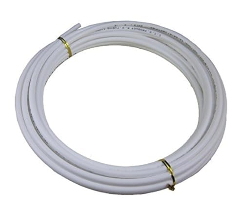 SENSTREE 1/4 Inch Water Tubing Hose Pipe, 1/4" Tube 10m Meters 30 feet PE Pipe for RO Water Filter System Fridge Ice Maker (White) - Image 3