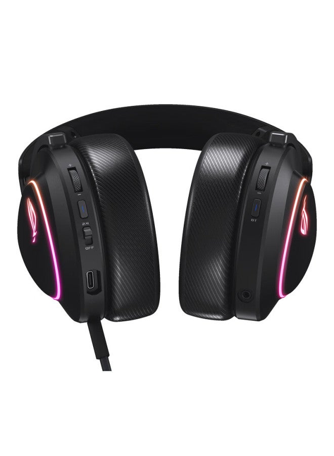 Rog Prism 2 Wireless Gaming Headset, Tri-mode Connection, Speednova Technology, Lightweight, Gaming E-sports Headphones With 7.1 Surround Sound, 3.5mm, Midnight Black - Image 5