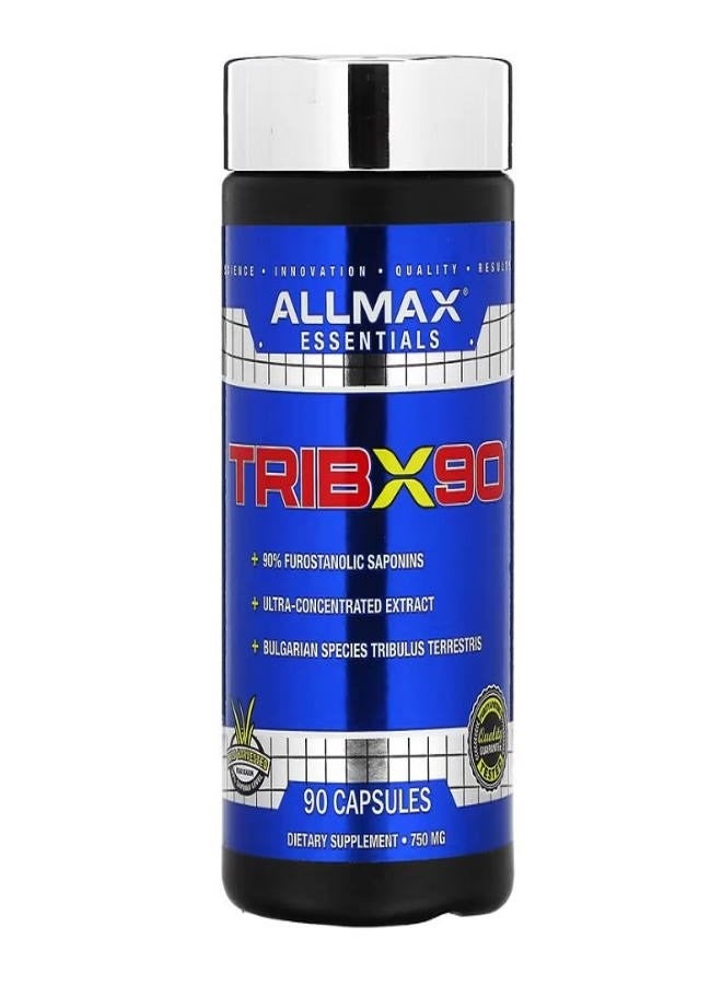 Allmax TribX90 750 mg 90 Capsules - Image 1