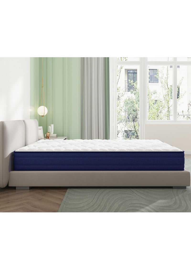 PanaX Panax 25cm Hybrid Memory Foam Mattress - Twin Size - Cool Sleep, Pressure Relief, Medium Firm 190x90x25 cm  - Image 4