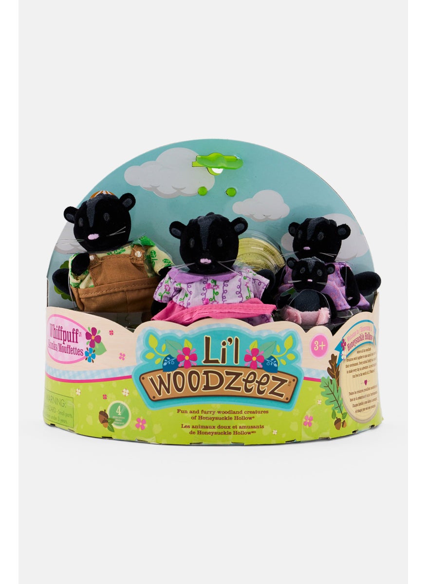 Li'L WOODZEEZ Whiffpuff Shinks Family With Story Book  - Image 1