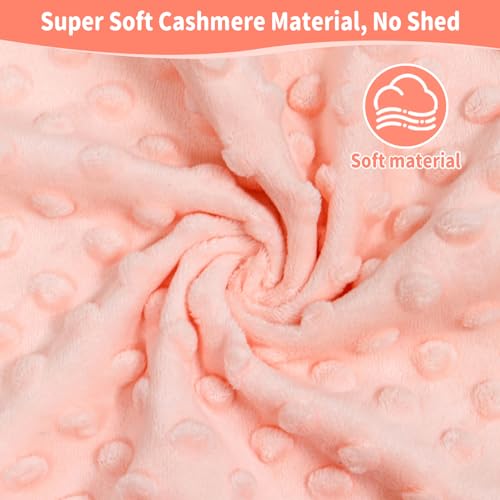 Dr.Rapeti Tag Security Blanket for Baby Infant Toddler Kid 10x10inches Washable Sensory Toy Lovey Appease Blanket (Flower) - Image 4