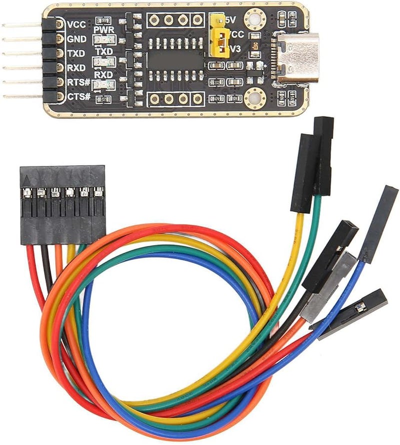 USB To UART TTL Adapter Type C CH343G Chip With Overvoltage Protection For Serial Communication - Image 2