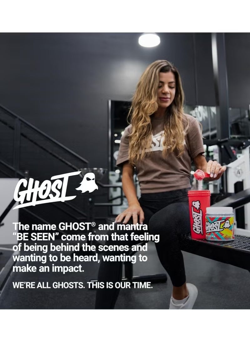 جوست Ghost Legend Pre‑Workout – نكهة Warheads Sour Watermelon – 25 حصة / 425 جم - Image 2