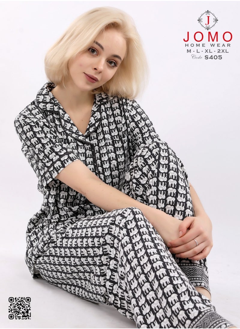 Half sleeved pyjama set