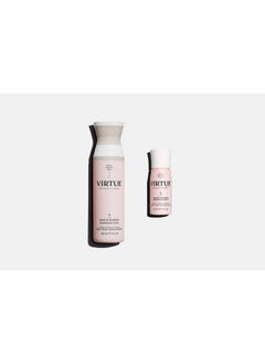 VIRTUE Smooth Shampoo 8 Fl Oz ; Alpha Keratin Smooths For Frizzy Curly Hair ; Sulfate Free Paraben Free Color Safe Vegan  - Image 3