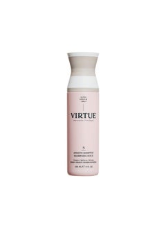 VIRTUE Smooth Shampoo 8 Fl Oz ; Alpha Keratin Smooths For Frizzy Curly Hair ; Sulfate Free Paraben Free Color Safe Vegan  - Image 1