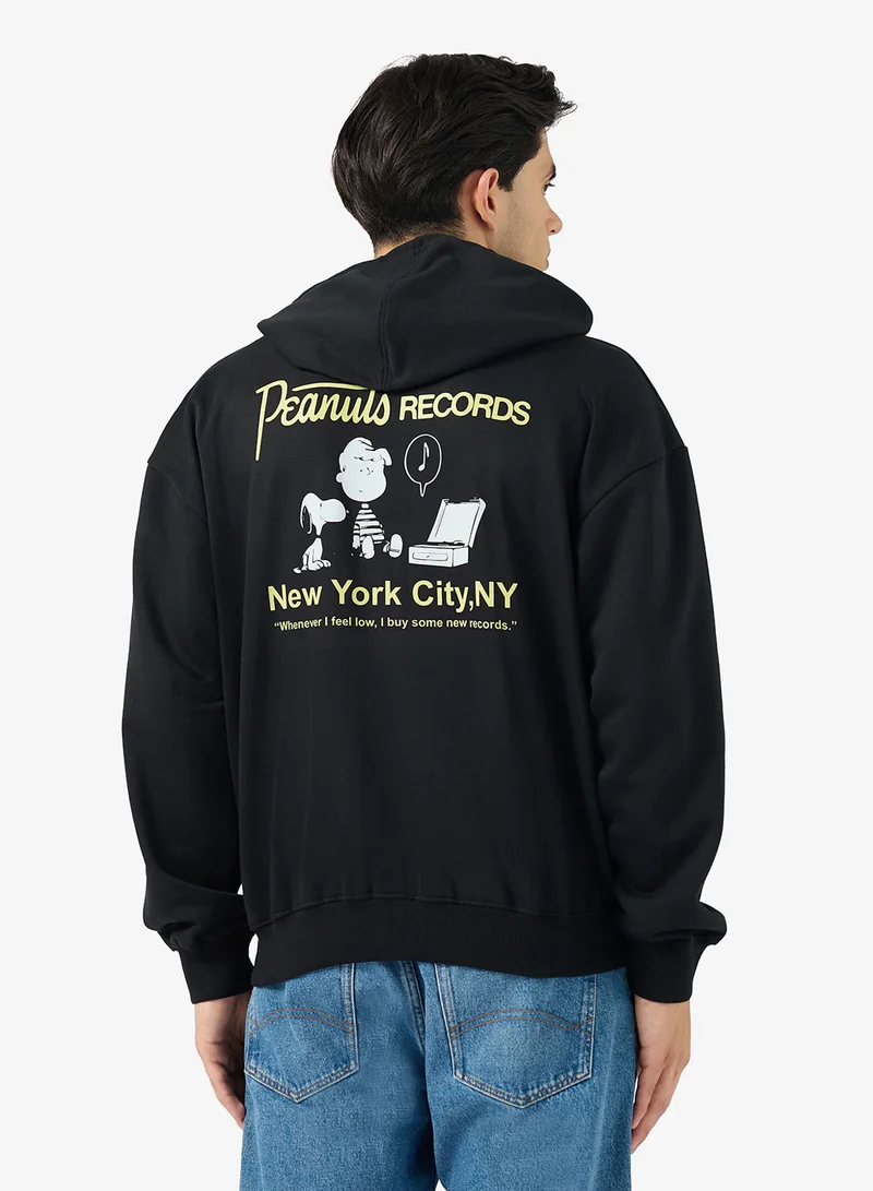 سفنتي فايف Back Graphic Hoodie