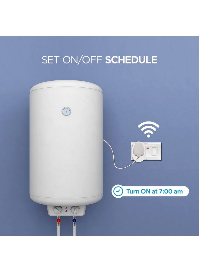 Ozone Ozone 16A Wifi Smart Plug with Energy Monitoring | Control Appliances from Your Smartphone | Works with Alexa & Google Assistant | Suitable for Refrigerators, Geysers, ACs, Water Motors | (Pack of 1)  - Image 4