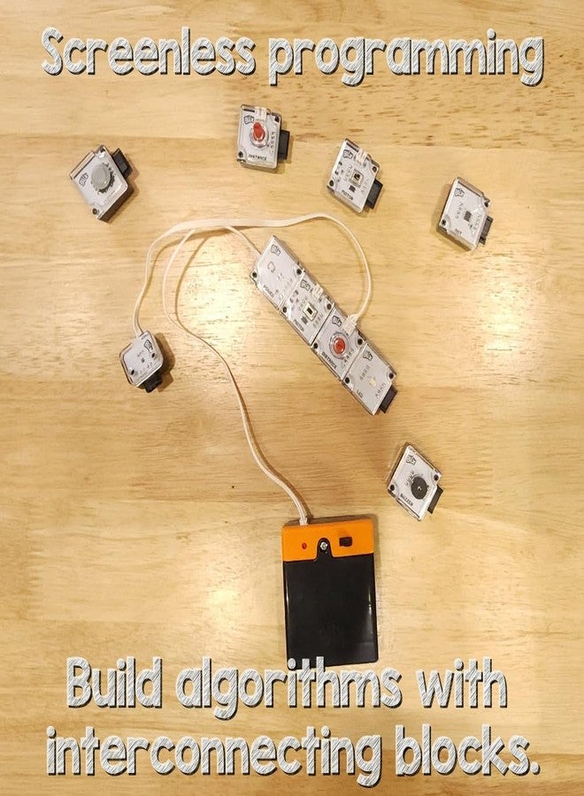 Blix Robotix Logic Blocks, 10+ Frames, Screenless Programming Kit for Ages 8+, Science Kit, Educational DIY Building Set, Construction Toys, Made in India - Image 2