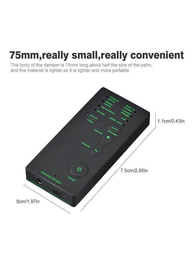 NIBEMINENT Mini Portable Sound Effects Machine Voice Changer - Image 5