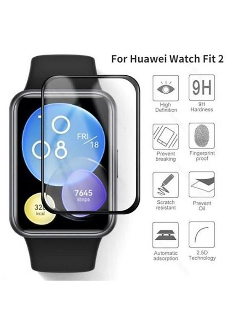 Generic Huawei Watch Fit 2 (2022) Anti-Scratch HD Clear Soft Glass Film Screen Protector  - Image 1