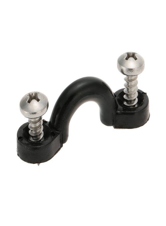 Docooler 10pcs Nylon Bungee Deck Loops Tie Down Pad Eye with 20 Screws for Boat Kayak Deck Rigging Kit - Image 4