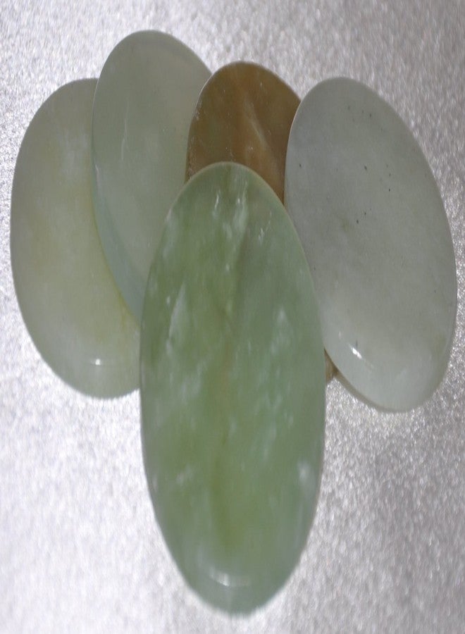 Alluring Jade Stone Glue Stand Pallet by Alluring for Eyelash Extensions 1.5" - Image 1