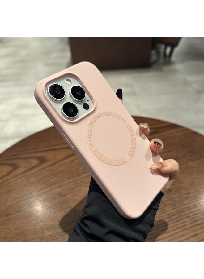 Official Real Liquid Silicone Magnetic Mobile Phone Case Premium Drop-resistant Case Multiple Models Available 