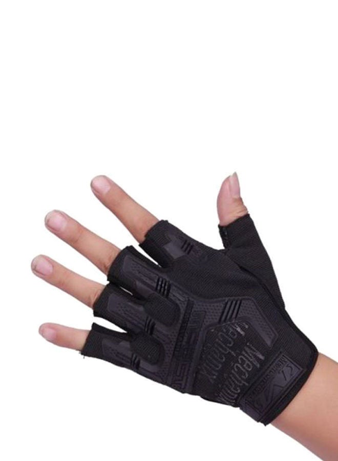 Generic Pair Of Semi Finger Gym Training Gloves ‎15 x 8 1cm  - Image 2