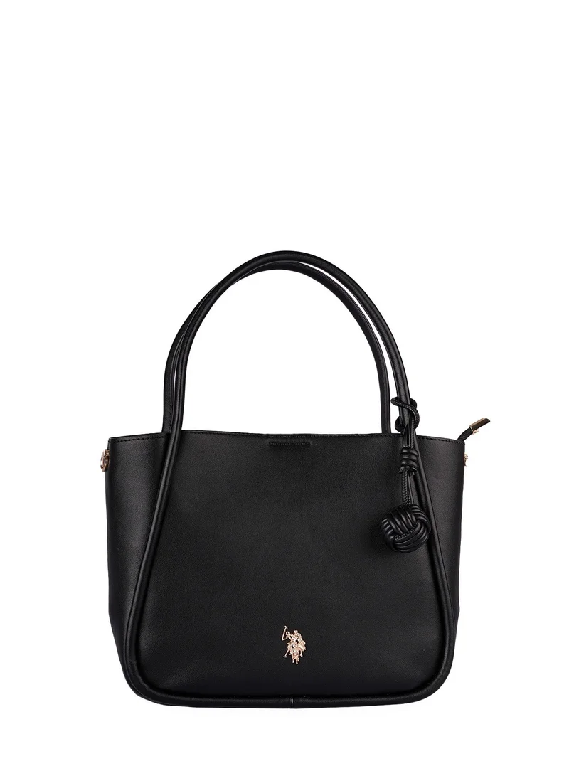 U.S. Polo Assn. BLACK U.S. Polo Assn. Women's Shoulder Bag, Ladies Large Capacity Shoulder Bag Handbag Tote Bags Clutch Bag, Women's Leather Hobo Bag, Women's Tote Bag, Women's Shoulder Bag, Women's Hand Bag, Women's Travel Bag, for Office Sling Bag Side Bag and Girls College Students  | Best Price UAE
