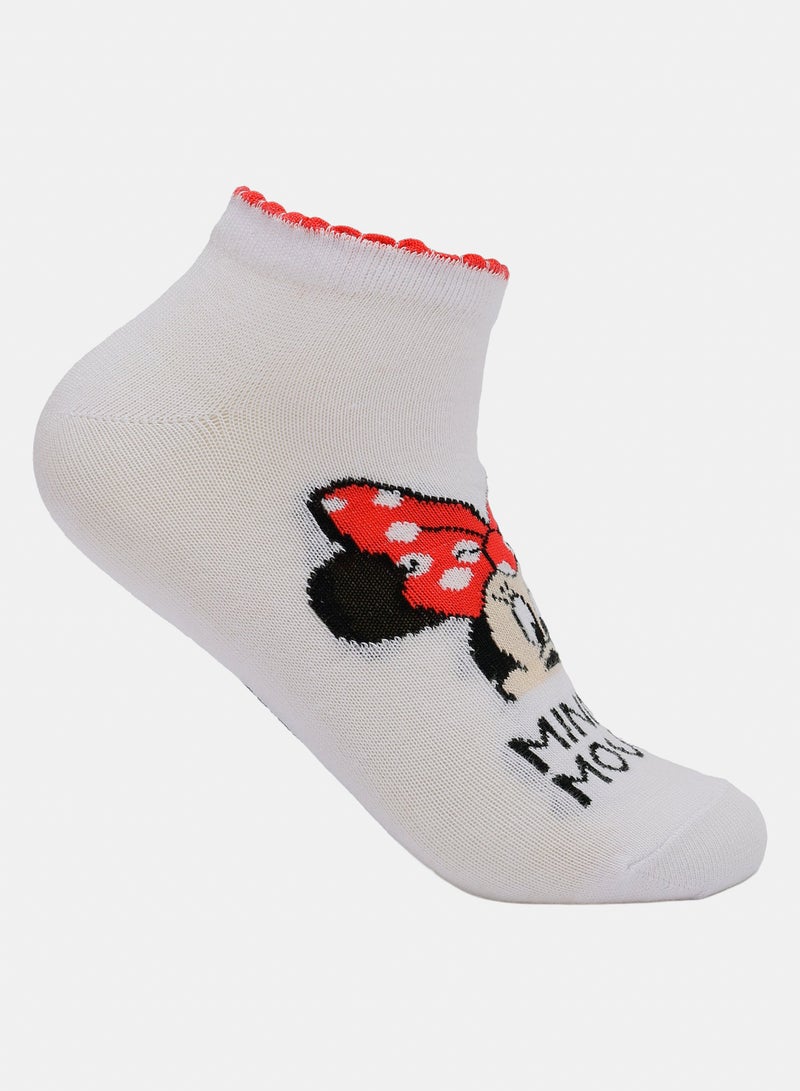 Carina Cookies Girly Minnie Mouse Socks - 2 Pairs - Image 2